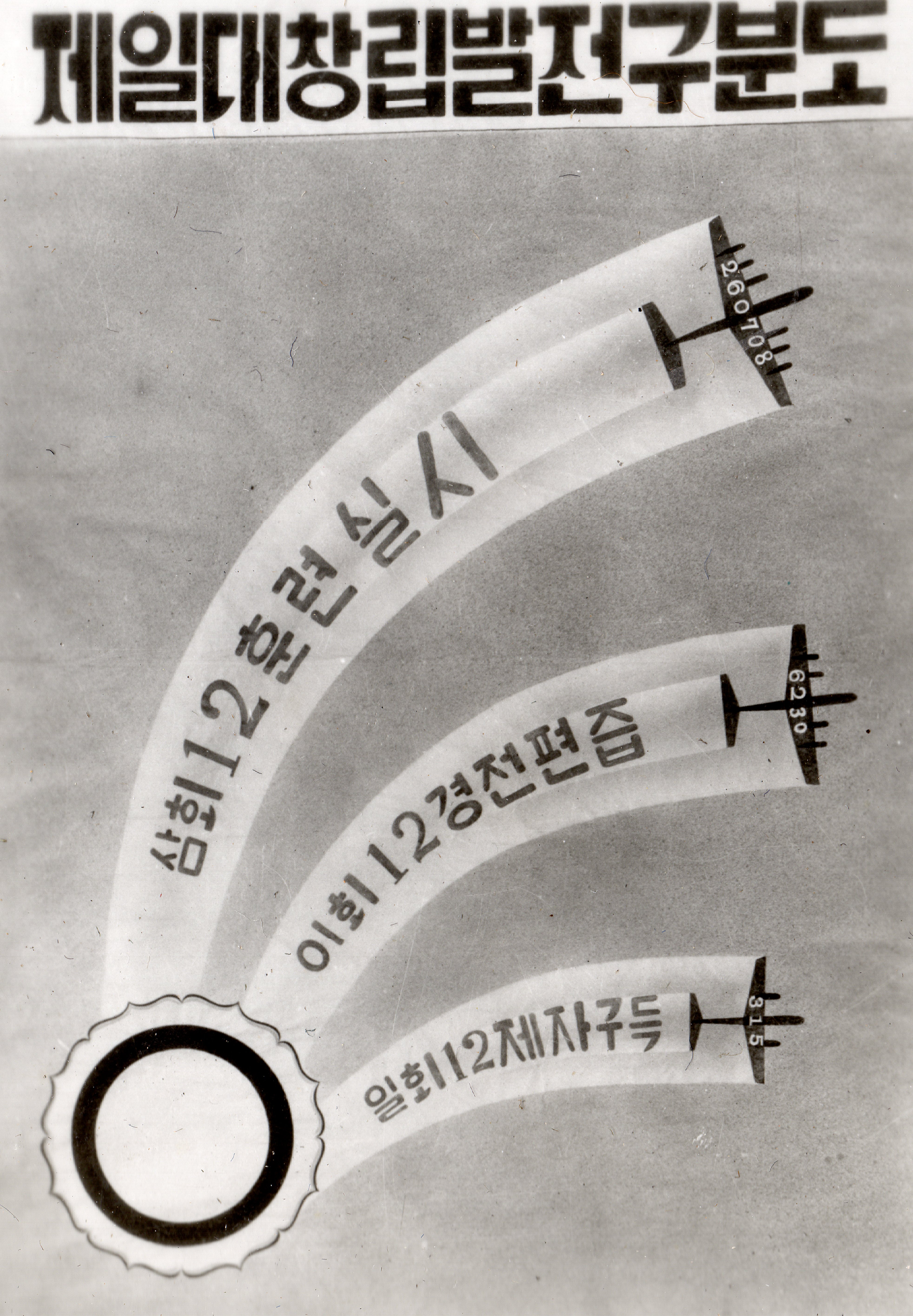 제1대 성업봉찬회 창립발전구분도 포스터 사진